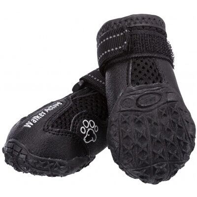 Trixie Schwarze Mittelgroße Hundeschutzstiefel - Pfotenschuhe Trixie Schwarze Mittelgroße Hundeschutzstiefel - Pfotenschuhe