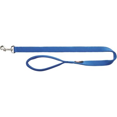 Trixie Premium Double Strap Cobalt Blue Dog Lead - Dog Lead Trixie Premium Double Strap Cobalt Blue Dog Lead - Dog Lead
