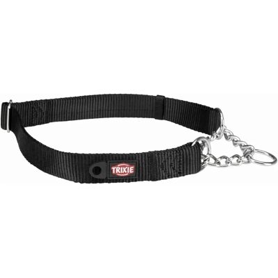 Trixie Premium Stop-Pull-Hundehalsband - Schwarz - M/L Trixie Premium Stop-Pull-Hundehalsband - Schwarz - M/L
