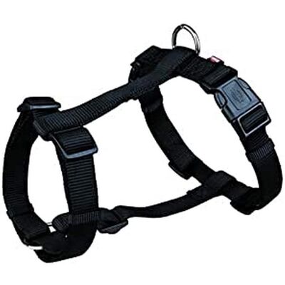 Trixie Premium H-Geschirr Schwarz für Hunde | Mittel-Large Trixie Premium H-Geschirr Schwarz für Hunde | Mittel-Large