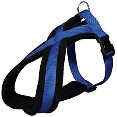 Il guinzaglio Trixie blu cobalto per cani - Regolabile, imbottito, 60-90cm Il guinzaglio Trixie blu cobalto per cani - Regolabile, imbottito, 60-90cm