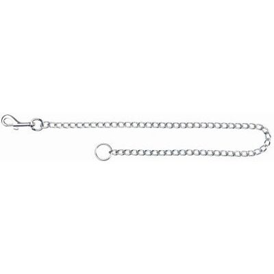 Trixie Chrome Dog Collar & Leash - M-L - Dog Type Trixie Chrome Dog Collar & Leash - M-L - Dog Type
