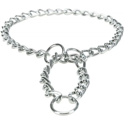 Trixie Semi Choke Chain Single Row - Dog Collar Trixie Semi Choke Chain Single Row - Dog Collar