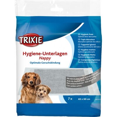 Trixie Hundetrainingsunterlage - Aktivkohle - 40x60cm - 7 stk Trixie Hundetrainingsunterlage - Aktivkohle - 40x60cm - 7 stk