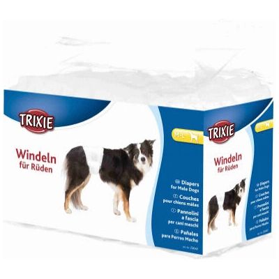 Couches pour chiens Trixie - Blanc, Moyen-Grande Couches pour chiens Trixie - Blanc, Moyen-Grande
