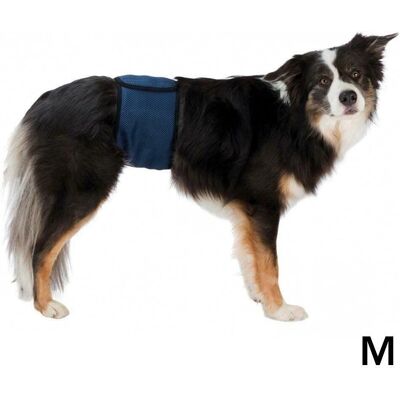 Fascia addominale per cani Trixie - Taglia M - Traspirante e lavabile Fascia addominale per cani Trixie - Taglia M - Traspirante e lavabile