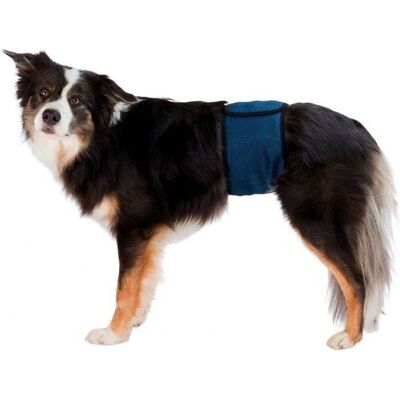 Trixie Tvättbar Hanhundslapp - L 55-65cm Mörkblå Trixie Tvättbar Hanhundslapp - L 55-65cm Mörkblå