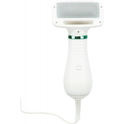 Trixie 23888 Pet Brush/Comb White Cat - Hot Air Brush - Pet Type: Cat/Dog - Plastic - 380 W Trixie 23888 Pet Brush/Comb White Cat - Hot Air Brush - Pet Type: Cat/Dog - Plastic - 380 W