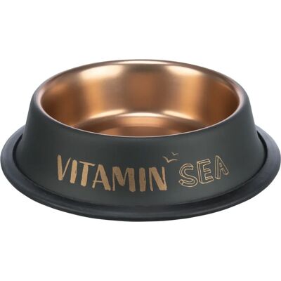 Trixie Dog/Cat Bowl Black/Bronze - Dog/Cat Bowl Trixie Dog/Cat Bowl Black/Bronze - Dog/Cat Bowl