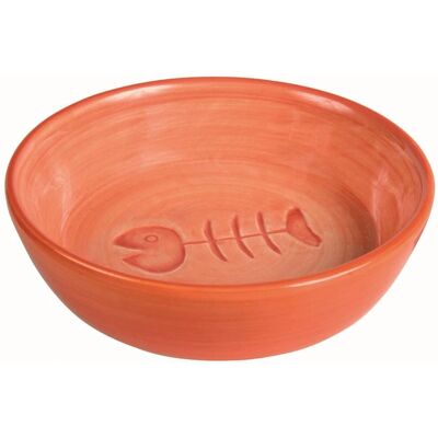 Trixie Cat Bowl - 13 cm Ceramic, Black/Grey Trixie Cat Bowl - 13 cm Ceramic, Black/Grey