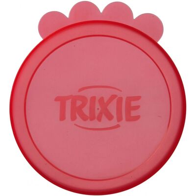 Trixie Can Cover - Reusable Plastic - Fits 10.6cm Can - Pet Food Lid Trixie Can Cover - Reusable Plastic - Fits 10.6cm Can - Pet Food Lid