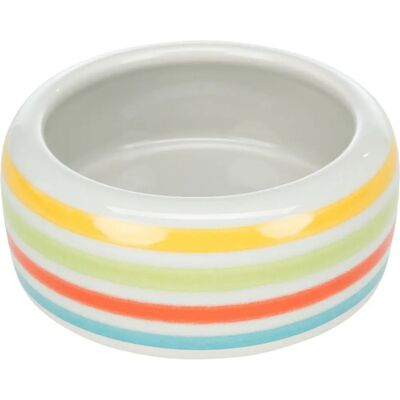 TRIXIE Small Animal Bowl - Assorted Ceramic Cat & Dog XXL - 0.35L / 18cm TRIXIE Small Animal Bowl - Assorted Ceramic Cat & Dog XXL - 0.35L / 18cm