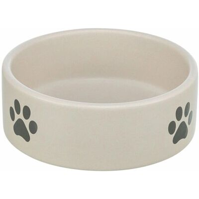 Trixie Keramisk hundmatkopp med fotavtryck - Hundmatkopp - 0,3 L Trixie Keramisk hundmatkopp med fotavtryck - Hundmatkopp - 0,3 L