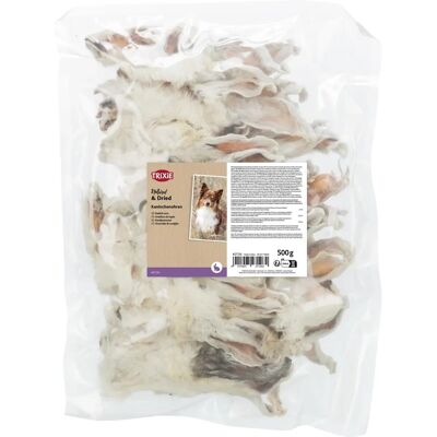 Trixie Kaninöron med päls - Hundgodis - Naturliga Trixie Kaninöron med päls - Hundgodis - Naturliga