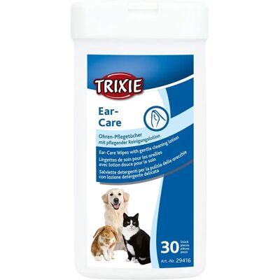 Salviette di Pulizia delle Orecchie Trixie per Piccoli Animali - Cura delle Orecchie per Animali Domestici Salviette di Pulizia delle Orecchie Trixie per Piccoli Animali - Cura delle Orecchie per Animali Domestici
