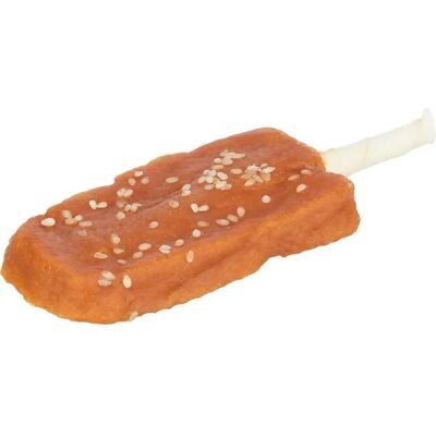 Trixie Friandises Dentaires pour Chiens - Poulet et Sésame - 12cm 46g - Publicité Trixie Friandises Dentaires pour Chiens - Poulet et Sésame - 12cm 46g - Publicité