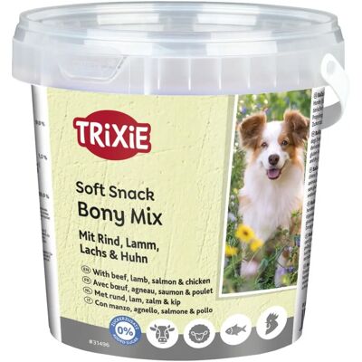 Trixie Zachte Snack Bony Mix - Hondensnoepjes - 500g Trixie Zachte Snack Bony Mix - Hondensnoepjes - 500g
