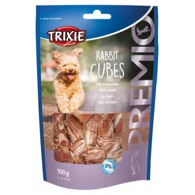 Trixie Cubes de Lapin pour Chiens - Friandises - 100g Trixie Cubes de Lapin pour Chiens - Friandises - 100g