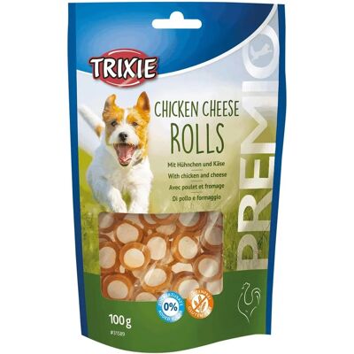 TRIXIE Premio Kip en Kaas Rollen - Hondensnack TRIXIE Premio Kip en Kaas Rollen - Hondensnack