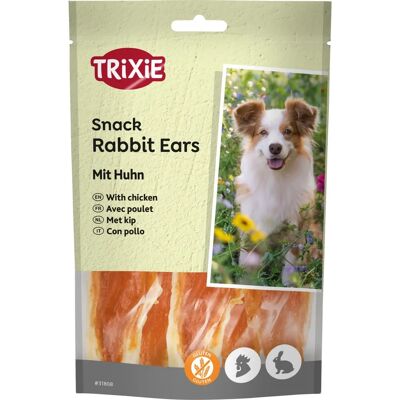 Trixie Kaninöron Godis - 80g - Tuggben för hund Trixie Kaninöron Godis - 80g - Tuggben för hund
