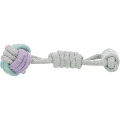 Giocattolo per cani Trixie Junior Palla annodata su corda - 23cm Giocattolo per cani Trixie Junior Palla annodata su corda - 23cm