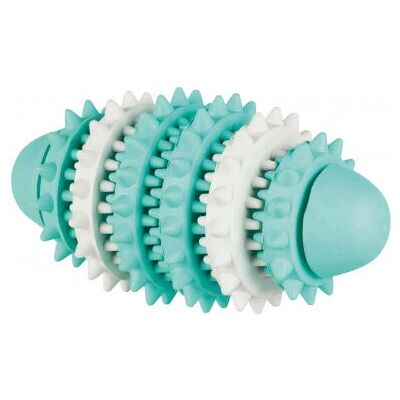 Trixie 33132 Denta Fun Rugby Ball Hundespielzeug - Naturkautschuk 15cm Trixie 33132 Denta Fun Rugby Ball Hundespielzeug - Naturkautschuk 15cm