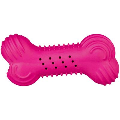 Osso Trixie in gomma naturale con carta croccante - Giocattolo per cani Osso Trixie in gomma naturale con carta croccante - Giocattolo per cani