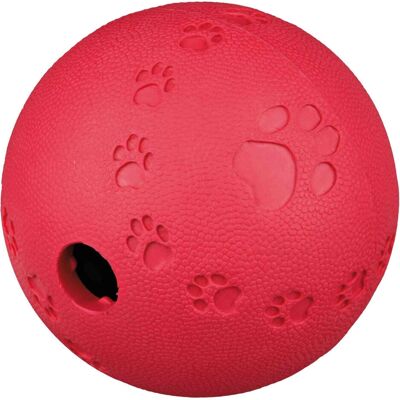 Giocattolo naturale in gomma Trixie per cani - Palla snack 7cm - Gioco mentale e fisico Giocattolo naturale in gomma Trixie per cani - Palla snack 7cm - Gioco mentale e fisico
