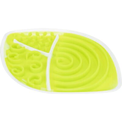 Trixie Hundespielzeug - Lick'n'Snack Platte Lime/Grau 28x21cm Trixie Hundespielzeug - Lick'n'Snack Platte Lime/Grau 28x21cm