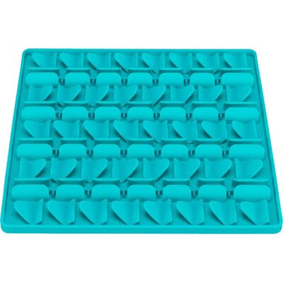 Trixie Blue Silicone Lick 'N' Snackmat - 30cm Dog Toy Trixie Blue Silicone Lick 'N' Snackmat - 30cm Dog Toy