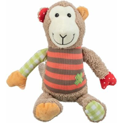 Trixie Hundespielzeug Affe - Weiches Plüsch, Mit Geräusch, 38cm Trixie Hundespielzeug Affe - Weiches Plüsch, Mit Geräusch, 38cm