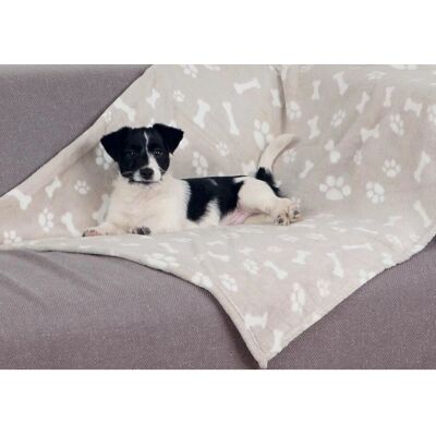 Trixie Kenny Hund Plysch Beige - Hundfilt Trixie Kenny Hund Plysch Beige - Hundfilt