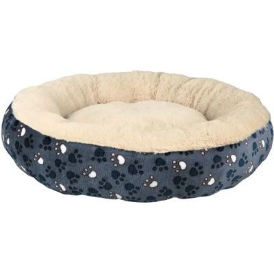 Lit pour chiens Trixie - 70cm - Bleu et Beige - Publicité Lit pour chiens Trixie - 70cm - Bleu et Beige - Publicité