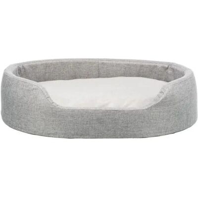 Hundbädd Archie - Höjd, Mjukt polyester, Träramme Hundbädd Archie - Höjd, Mjukt polyester, Träramme
