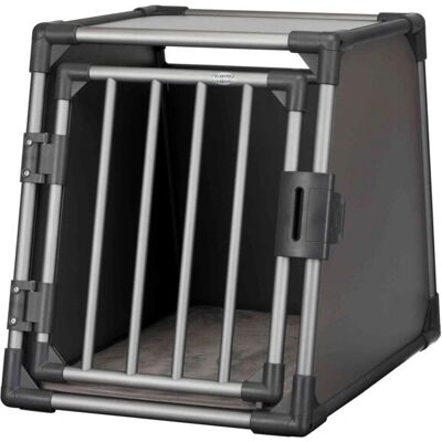 Trixie Aluminium Graphit Transportbox für Hunde - 74cm Trixie Aluminium Graphit Transportbox für Hunde - 74cm