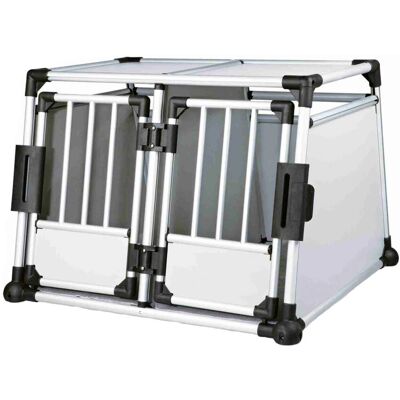 Trixie Aluminium Doppel-Transportbox 93x64x88cm Trixie Aluminium Doppel-Transportbox 93x64x88cm