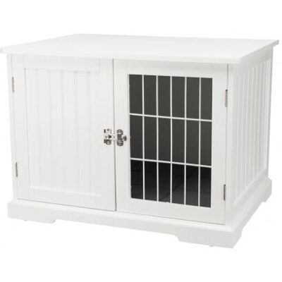 Gabbia per cani Trixie bianca - MDF - 73x53x53 cm Gabbia per cani Trixie bianca - MDF - 73x53x53 cm