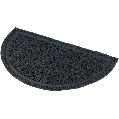 Trixie Semi-Circular PVC Cat Litter Mat - Non-slip Anthracite Trixie Semi-Circular PVC Cat Litter Mat - Non-slip Anthracite