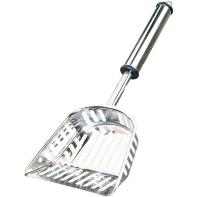 Trixie Stainless Steel Litter Scoop - Medium Cat Accessory Trixie Stainless Steel Litter Scoop - Medium Cat Accessory