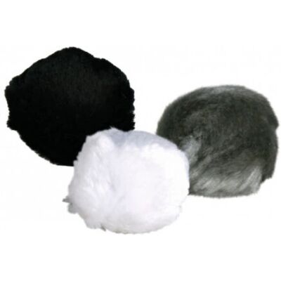 Trixie Hund/Katze Spielzeug - Plüschbälle mit Glocke, assortiert Trixie Hund/Katze Spielzeug - Plüschbälle mit Glocke, assortiert