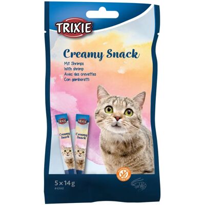 Trixie Romige Snack met Tonijn en Garnalen voor Katten - Snacks Trixie Romige Snack met Tonijn en Garnalen voor Katten - Snacks