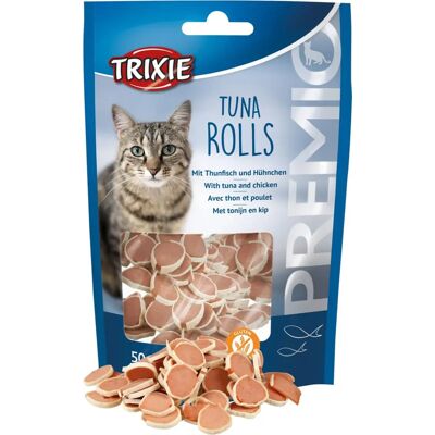 Trixie Premio Tuna Rolls - Macskák, Könnyű, 50g Trixie Premio Tuna Rolls - Macskák, Könnyű, 50g