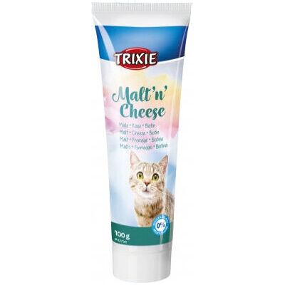 Trixie Malt'n'Cheese Anti-Haarbal voor Katten - 100g Trixie Malt'n'Cheese Anti-Haarbal voor Katten - 100g