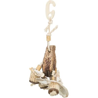 Trixie Naturliga Snäckor Fågelleksak - 26cm - Djurhabitatdekor Trixie Naturliga Snäckor Fågelleksak - 26cm - Djurhabitatdekor
