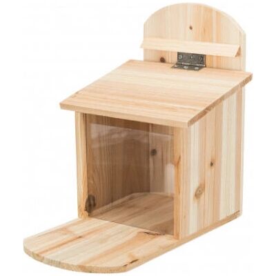 Dispensatore per scoiattoli in legno di pino TRIXIE - 20x30x30cm Dispensatore per scoiattoli in legno di pino TRIXIE - 20x30x30cm