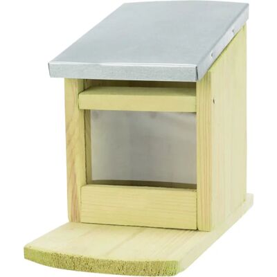 Stazione di alimentazione in legno e metallo Trixie - Piccola - 12x18x24cm Stazione di alimentazione in legno e metallo Trixie - Piccola - 12x18x24cm