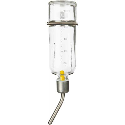 Trixie Glastränke für Kleintiere mit Kugelverschluss, 250 ml Trixie Glastränke für Kleintiere mit Kugelverschluss, 250 ml
