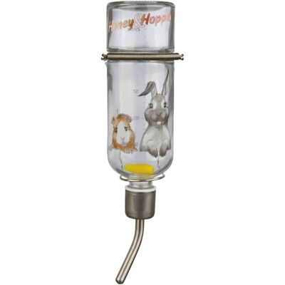 Trixie Small Animal Water Bottle - 250ml Glass Trixie Small Animal Water Bottle - 250ml Glass