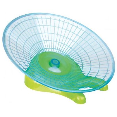 Trixie Running Plastic Disc - 30cm Small Animal Exercise Wheel Trixie Running Plastic Disc - 30cm Small Animal Exercise Wheel