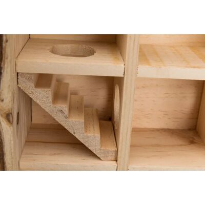 Trixie Spielturm - 30x30x10 cm Holz Hamster Trixie Spielturm - 30x30x10 cm Holz Hamster